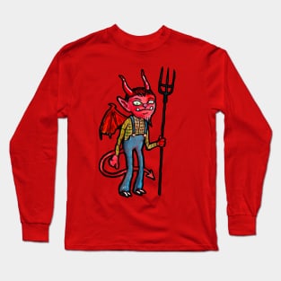 Farmer Devil Long Sleeve T-Shirt